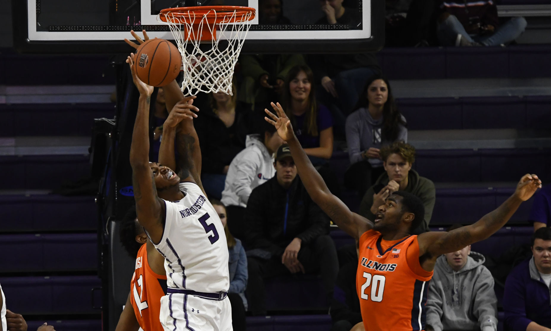 Illinois Northwestern Basketball
